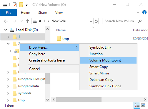 how to remove ntfs symbolic link